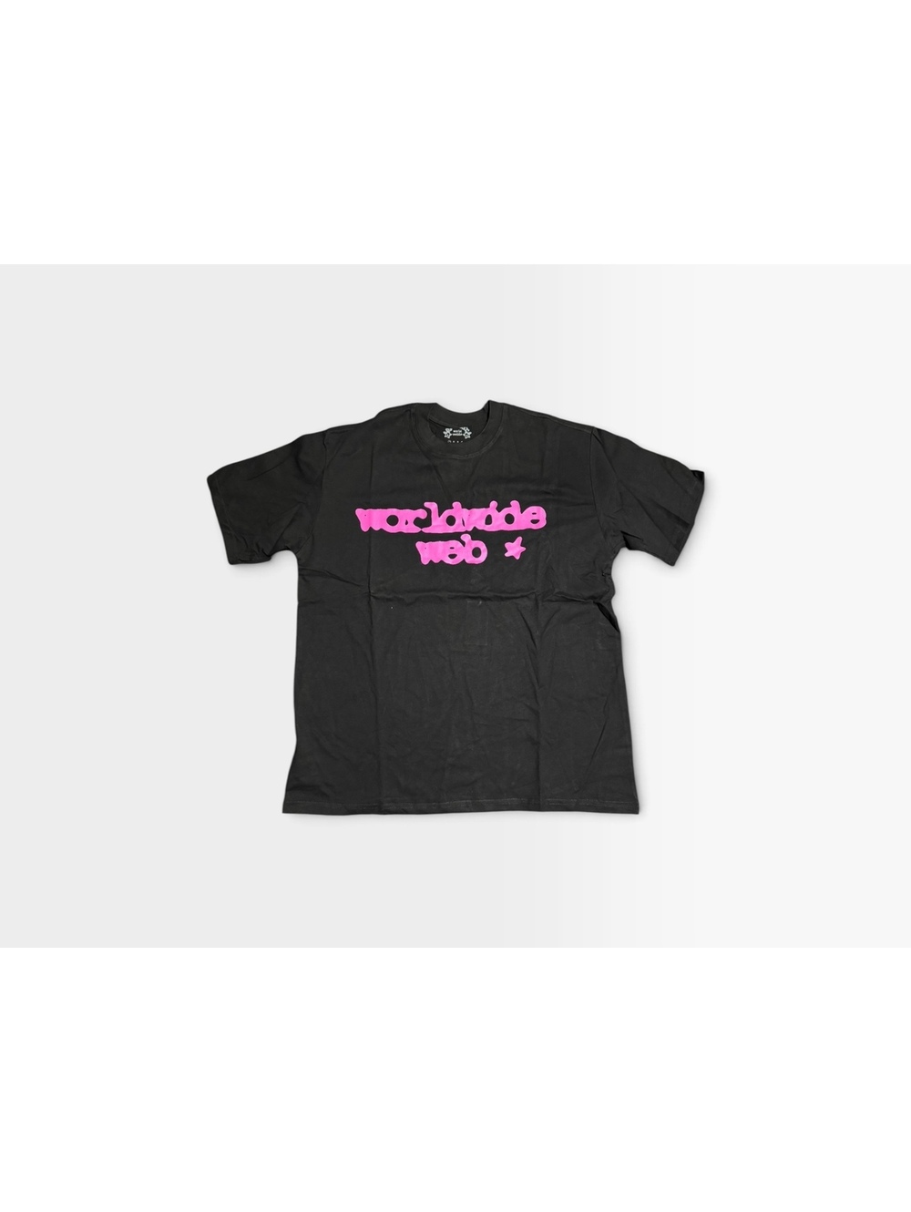 Sp5der black Worldwide Web T-shirt